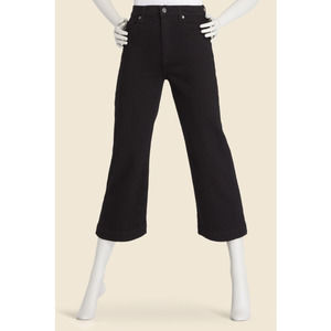 7 for all Mankind | NWT Luxe Vintage Cropped Alexa Denim in Black // 24